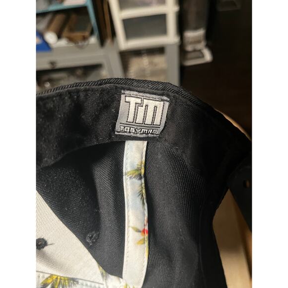 Toby Mac TM Hawaiian Floral Snapback Hat - Picture 8 of 11